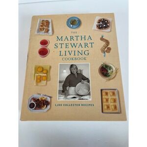 The Martha Stewart Living Cookbook 1200 Collected Recipes Hardcover 2000 Edition
